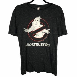 Ghostbusters Distressed Wash Black T-Shirt Sz M
